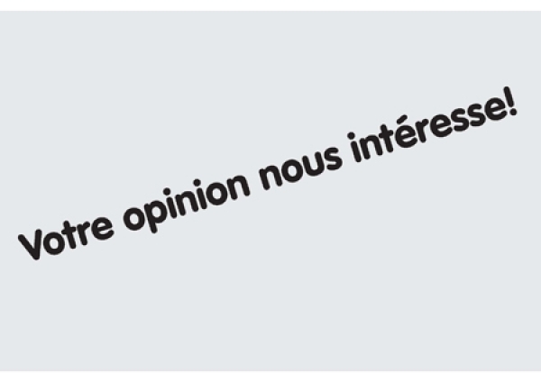 Bodengrafik "Was sagen Sie dazu?"
