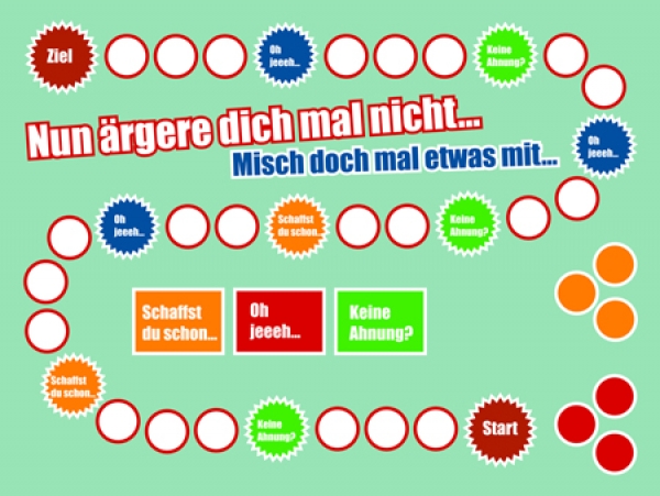 Straßenspiel "Nun ärger dich mal nicht"